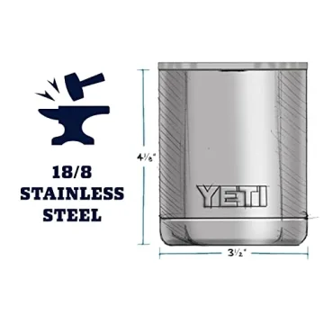 YETI Rambler Lowball 10 Oz Insulated Tumbler Black