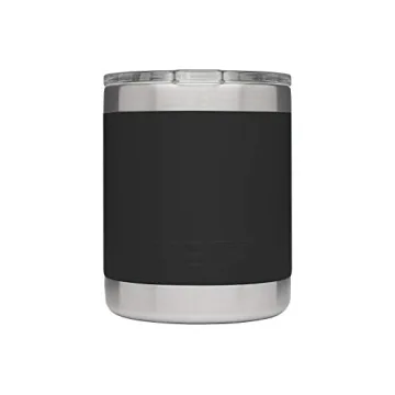 YETI Rambler Lowball 10 Oz Insulated Tumbler Black