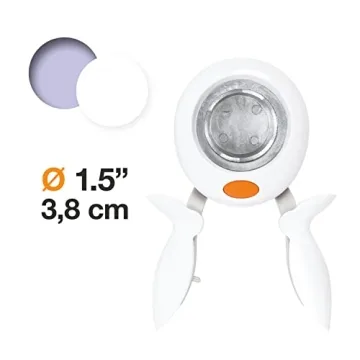 Fiskars Squeeze Punch - Large Circle for Crafting Magic