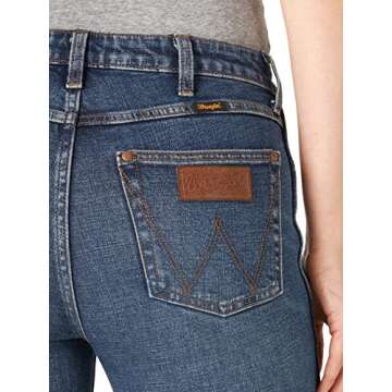 Wrangler Women's Retro High Rise Trumpet Flare, Paige, 31W x 36L