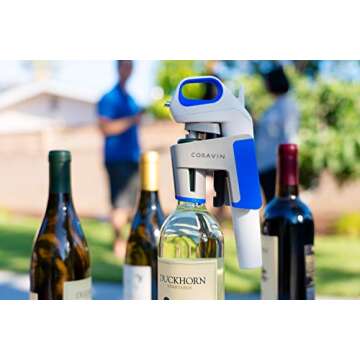 Coravin Advanced Wine Bottle Opener, Includes, Model One Preservation System, 2 Argon Capsules