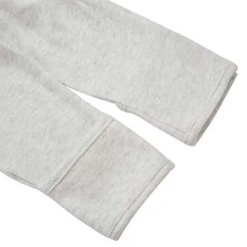 Aablexema Baby Footie Pajamas with Mitten Cuffs, Double Zipper Infant Cotton clothes Sleeper Pjs, Footed Sleep Play (3-6m, Ivory & Grey & Blue)