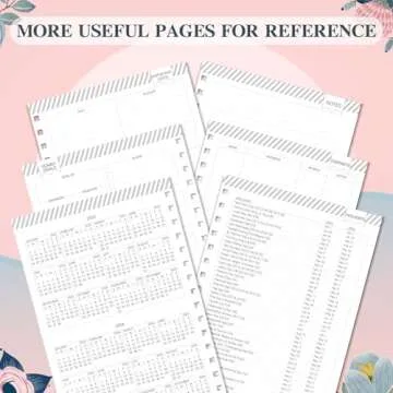 Planner 2025-2025 Planner Weekly and Monthly, Jan. 2025 – Dec. 2025 Hardcover Calendar Planner 2025 for Women Spiral Bound, Inner Pocket, 6”×8.5”