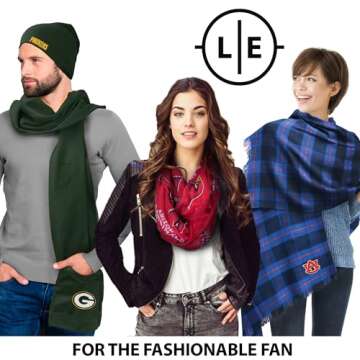 Littlearth New England Patriots NFL Sheer Infinity Scarf