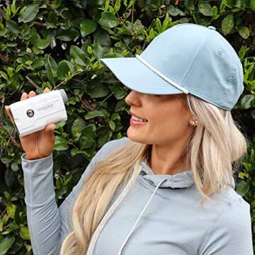 Gogogo Sport Vpro Golf Rangefinder 900 Yards Slope Laser Range Finder with Pinsensor & Flag-Lock, 6X...