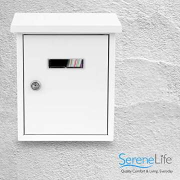 Secure Weatherproof Locking Mailbox for Home & Business