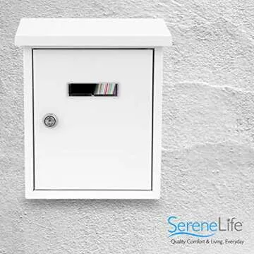 Secure Weatherproof Locking Mailbox for Home & Business