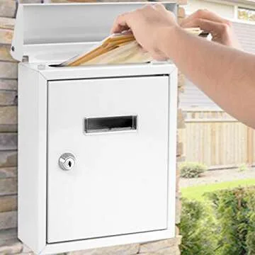 Secure Weatherproof Locking Mailbox for Home & Business