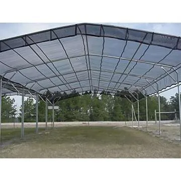 Agfabric 6.5 X 20ft 30% Sun Shade Sun Shade Fabric Sunblock Shade Cloth Cover with Clips for Plants, Black