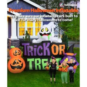 Holidayana 9ft Halloween Inflatables Perfect for Outdoor Decor