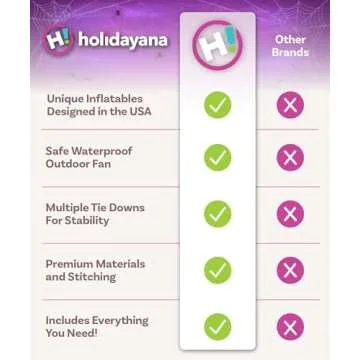 Holidayana 9ft Halloween Inflatables Perfect for Outdoor Decor