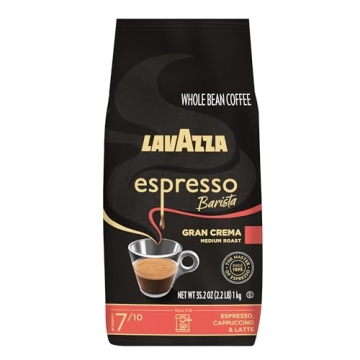 Lavazza Gran Crema Whole Bean Coffee 2.2 LB