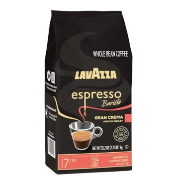 Lavazza Gran Crema Whole Bean Coffee 2.2 LB
