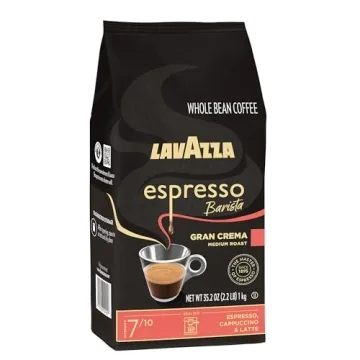 Lavazza Gran Crema Whole Bean Coffee 2.2 LB