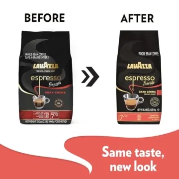Lavazza Gran Crema Whole Bean Coffee 2.2 LB