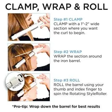 BIO IONIC Stylewinder Rotating Styling Iron, 1.25 Inch