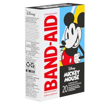 Disney’s Mickey Mouse Band-Aid Adhesive Bandages for Kids