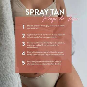 MineTan Spray Tan Machine - Portable & Lightweight Fan Unit