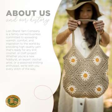 Lion Brand 24/7 Cotton Yarn - Soft & Versatile for Crafting