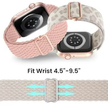 Delidigi Stretchy Apple Watch Bands - Adjustable Comfort