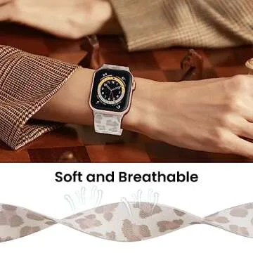 Delidigi Stretchy Apple Watch Bands - Adjustable Comfort