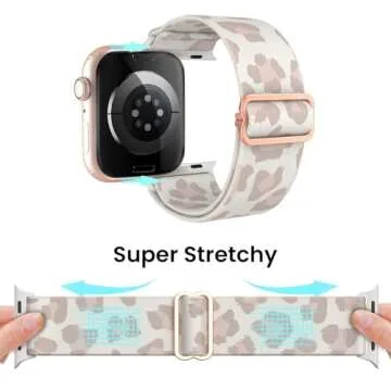 Delidigi Stretchy Apple Watch Bands - Adjustable Comfort