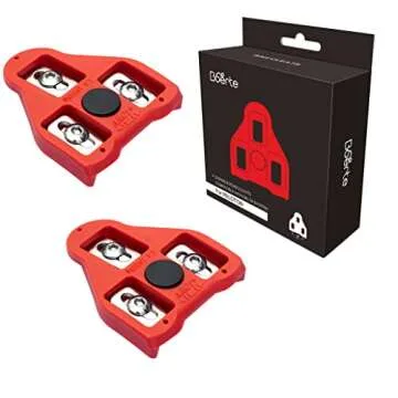 Boerte Peloton Cleats Compatible with Look Delta Clips(9 Degree Float) - Peloton Cleats for Men's and Women's Cycling Shoes - Indoor Cycling & Road Bike Pedals Replacement Bike Cleats Set