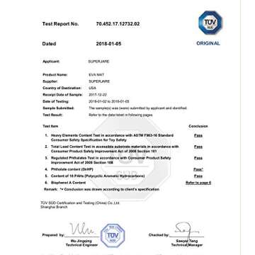 SUPERJARE Baby Play Mat with Fence, Flat Size 59.6"×59.6“×0.56”, Interlocking Foam Floor Tiles, Non Toxic Crawling Mat for Playroom & Nursery, Neutral Color for Infants, Baby & Toddler