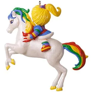 Hallmark 1795QGO1645 Rainbow Brite Keepsake Christmas Ornaments