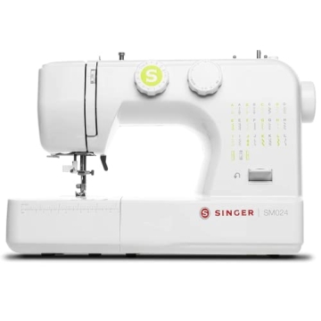 SINGER SM024 Sewing Machine - 24 Stitches, Beginner-Friendly with Accessory Kit