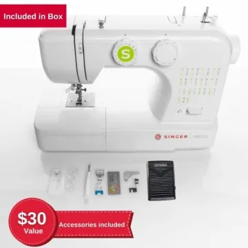 SINGER SM024 Sewing Machine 24 Stitches Beginner Kit