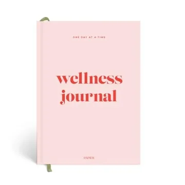 Papier Daily Wellness Journal Diary - Baby Pink, 6" x 8.5"