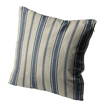 Skully Navy Blue Decorative Throw Pillow Cover 18x18 Inch