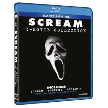 Scream 3 Movie Collection Blu-ray + Digital for Horror Fans