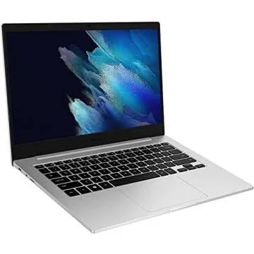 SAMSUNG Galaxy Book Go Laptop PC Computer Qualcomm 7C Pro 4GB Memory 128GB eUFS Storage 18-Hour Batt...