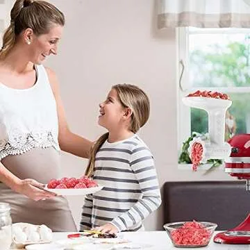 Affordable KitchenAid Meat Grinder Attachment with Sausage Tubes