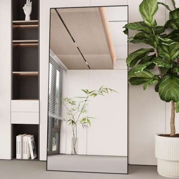 LFT HUIMEI2Y 71"x32" Full Length Mirror with Aluminum Alloy Frame - Versatile and Stylish