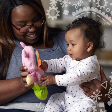 Playskool Gloworm Soft Cuddly Toy with Soothing Lullabies