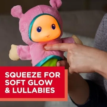 Playskool Gloworm Soft Cuddly Toy with Soothing Lullabies