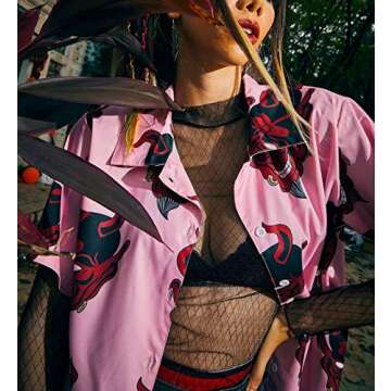 Trendy Womens Devil Shirt - Harajuku Style Y2K Fashion