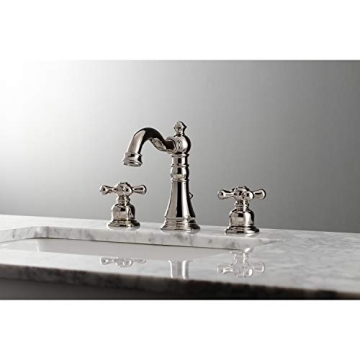 Kingston Brass FSC1979AX Classic Widespread Faucet Polished Nickel