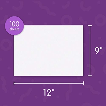 Colorations Art Paper, 9" x 12" for Crafts & Painting