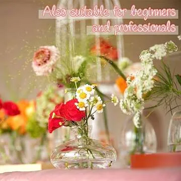 Bud Vases Set of 24, Glass Bud Vases in Bulk, Clear Bud Vases for Centerpieces, Small Glass Vases Flowers Vintage Vases for Rustic Wedding Home Decor Floral Arrangements Mini Glass Bud Vase