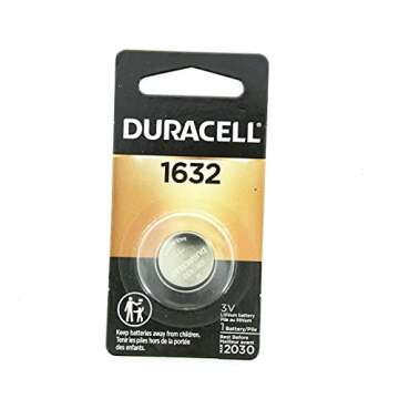 DURACELL 1632 Lithium Coin Battery Pack of 4 - Long-lasting Power for Your Devices