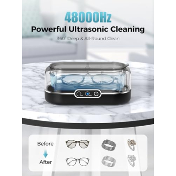 Miorcols Ultrasonic Jewelry Cleaner for Jewelry, Glasses, & More