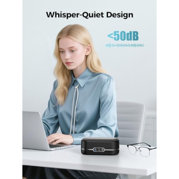 Miorcols Ultrasonic Jewelry Cleaner for Eyewear & More