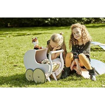 Kinderfeets 2-in-1 Eco-Friendly Pram Walker Toy for Toddlers