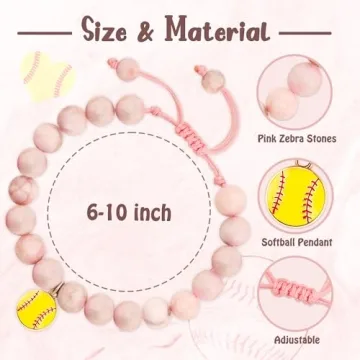 Sereney Softball Bracelet - Stylish Accessory for Girls