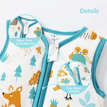 Mosebears Sleep Sack Baby Blanket 2.5 TOG Winter Wear