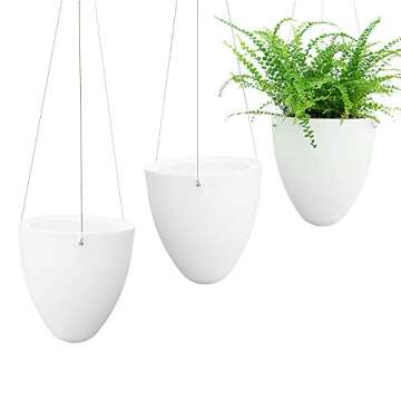 Sungmor Modern Self Watering Planters for Stylish Plant Care